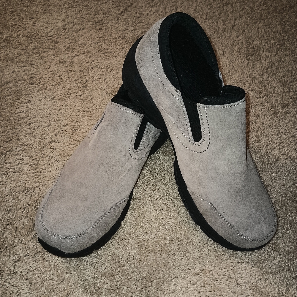 Lands'‎ End Suede Slip-On Loafers 10D